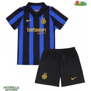 Inter Milan Hemmaställ Barn 2026-27 Kortärmad (+ Korta byxor)
